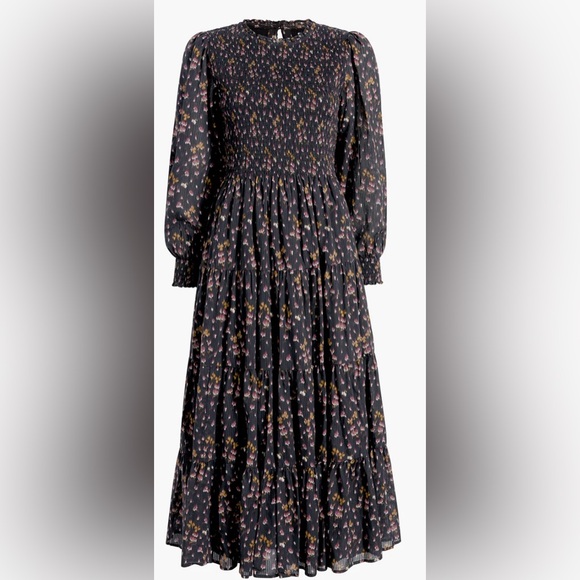 New Hill House Viviana nap dress in lucky charm print - Picture 3 of 11